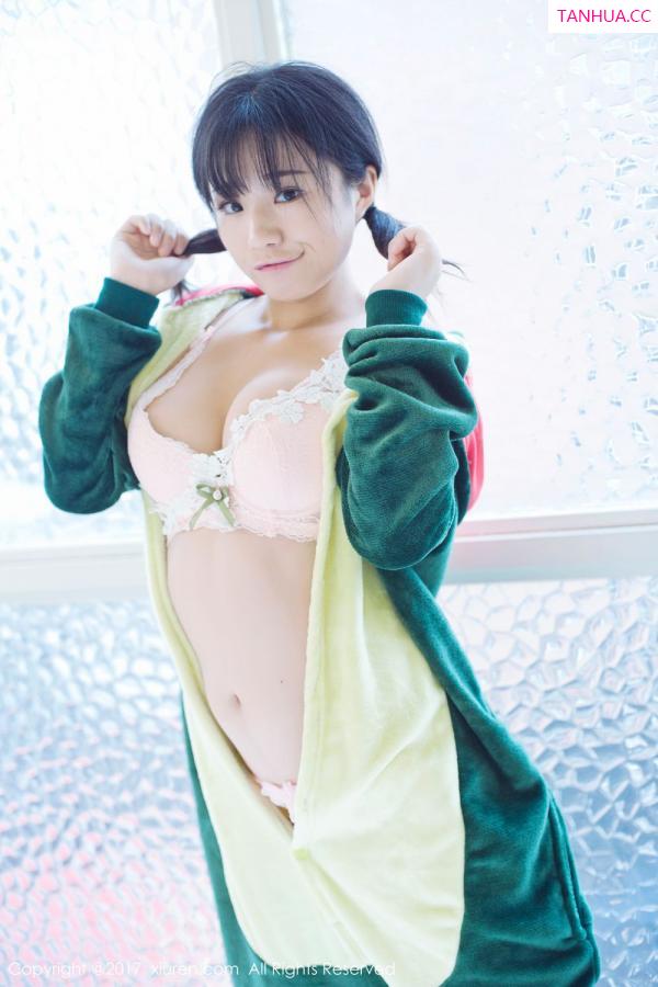 Kely香香  稚气未脱仓井优香 小恐龙睡袍比基尼第35张图片